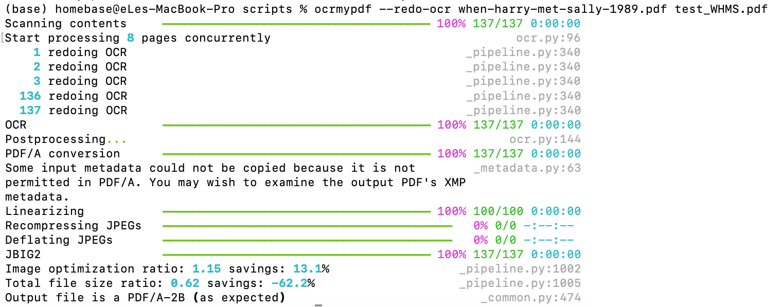 running ocr tesseract in terminal